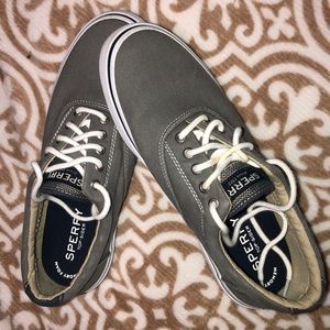 GREY SPERRY SHOES FOR MEN